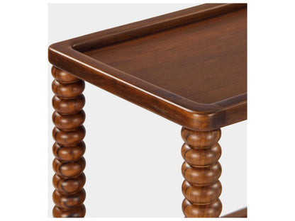 Twist Cane Solid Wood Console Table