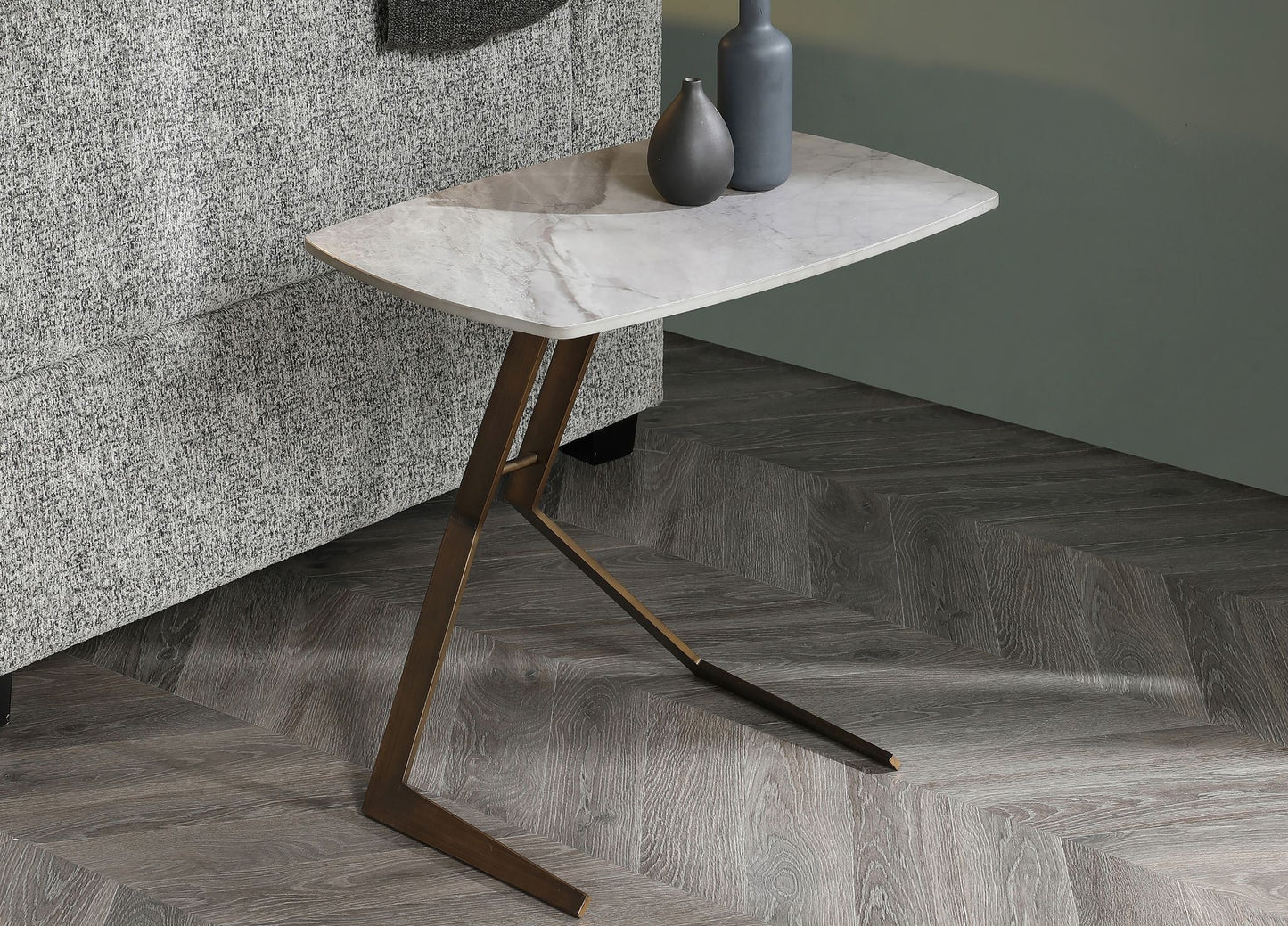 Katy Side Table - Light Grey