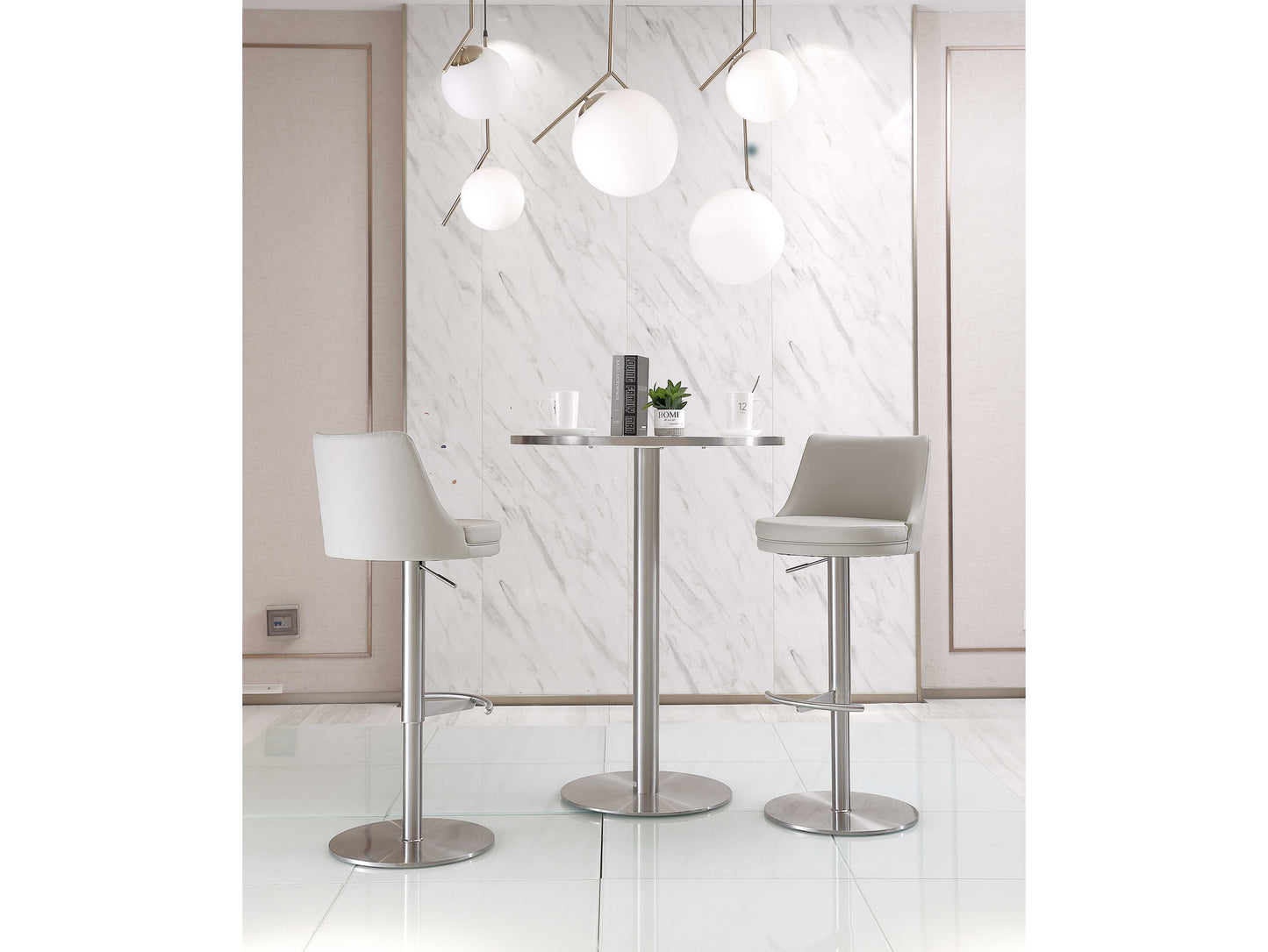 Carter Barstool, Light Grey