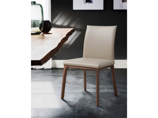 Stella Walnut and Taupe Dining Chair
