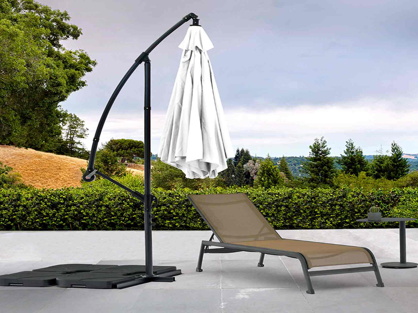 Aiden Umbrella, White