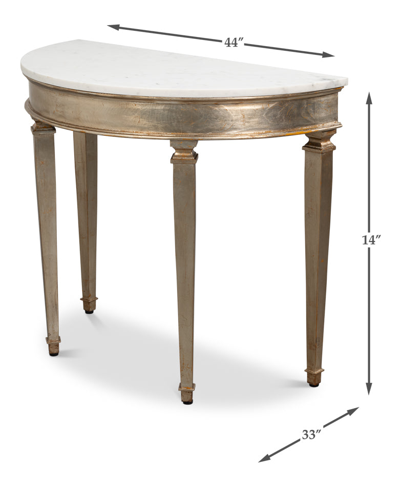 Wycliffe Gold Leaf Demilune