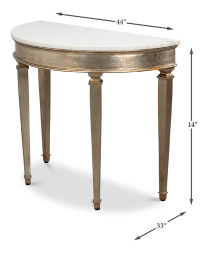 Wycliffe Gold Leaf Demilune