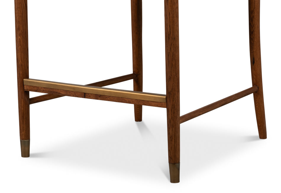 Auden Counter Stool, White