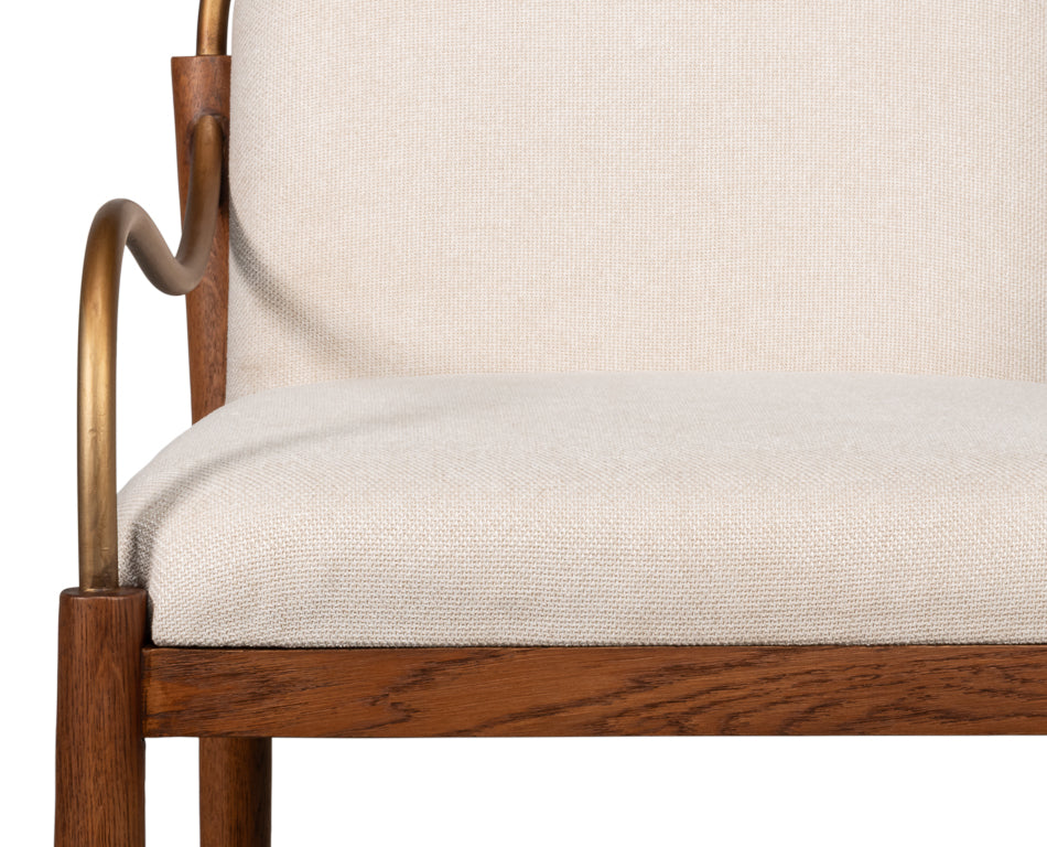 Auden Counter Stool, White
