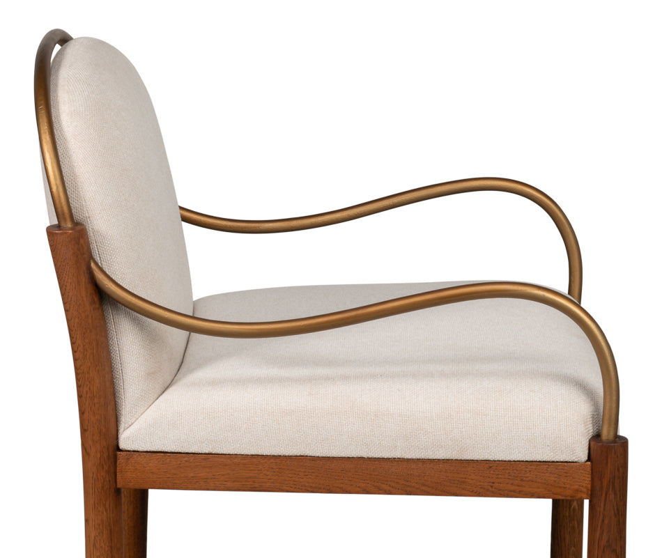 Auden Counter Stool, White