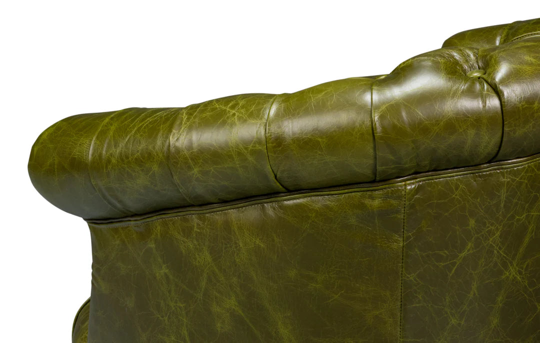 Bastian Armchair-Britain Green Leather