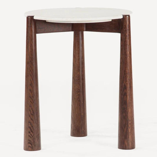Carver Side Table- Morchana Brown