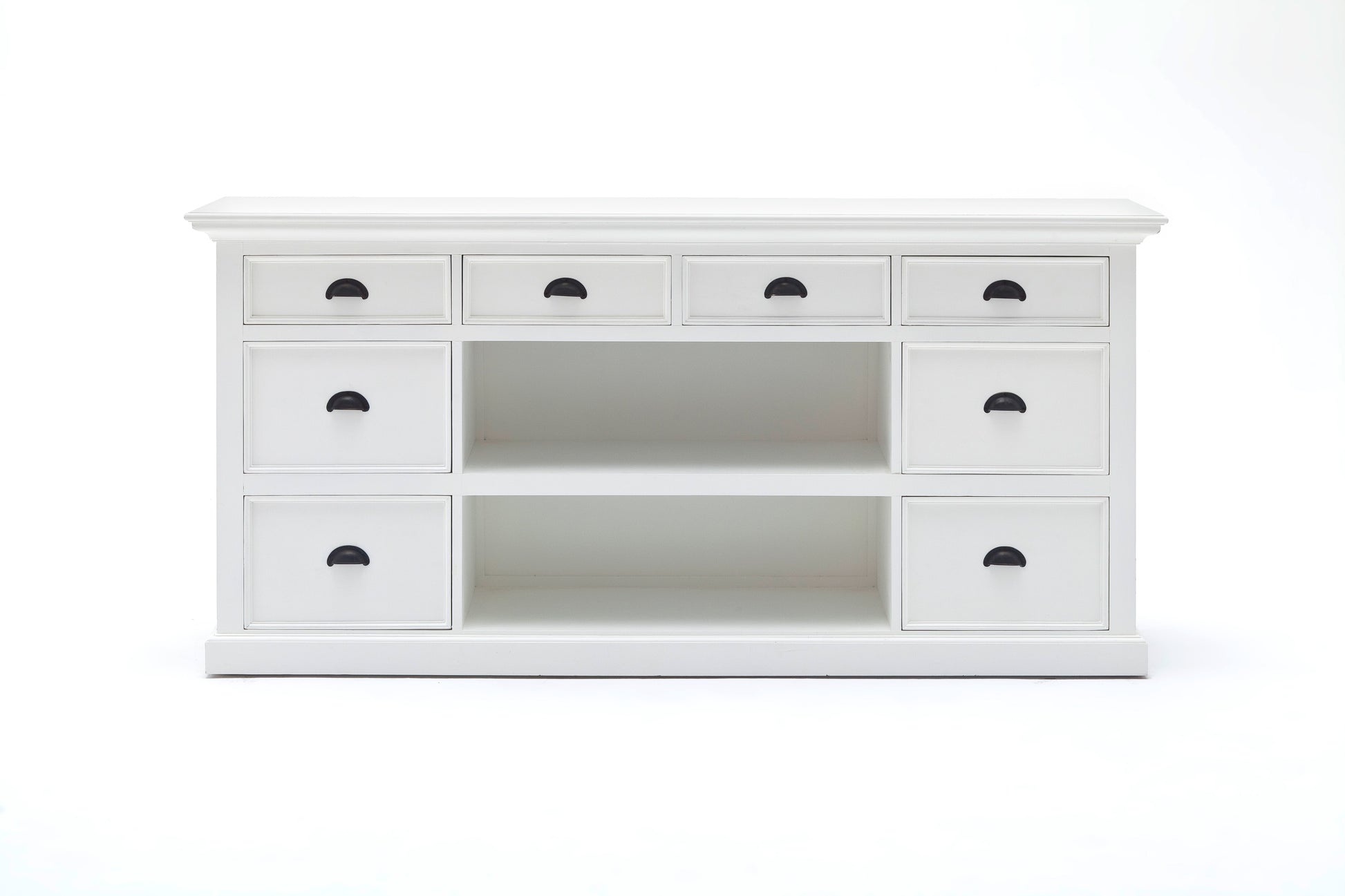 Library Hutch with Basket Set