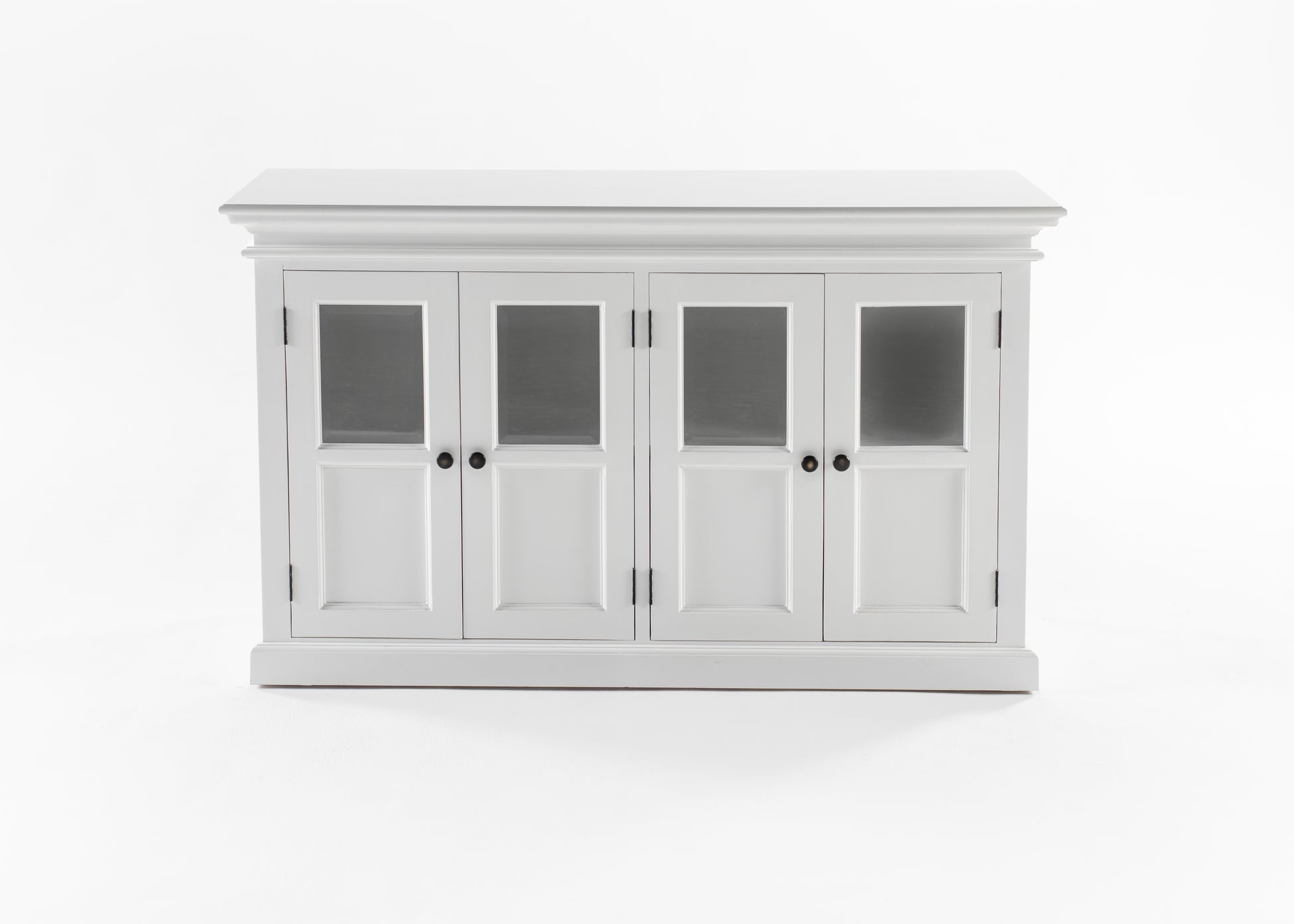 Hutch Unit with 4 Glass Doors