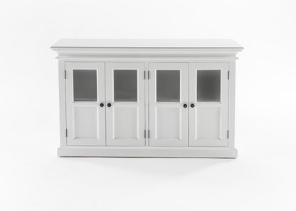 Hutch Unit with 4 Glass Doors