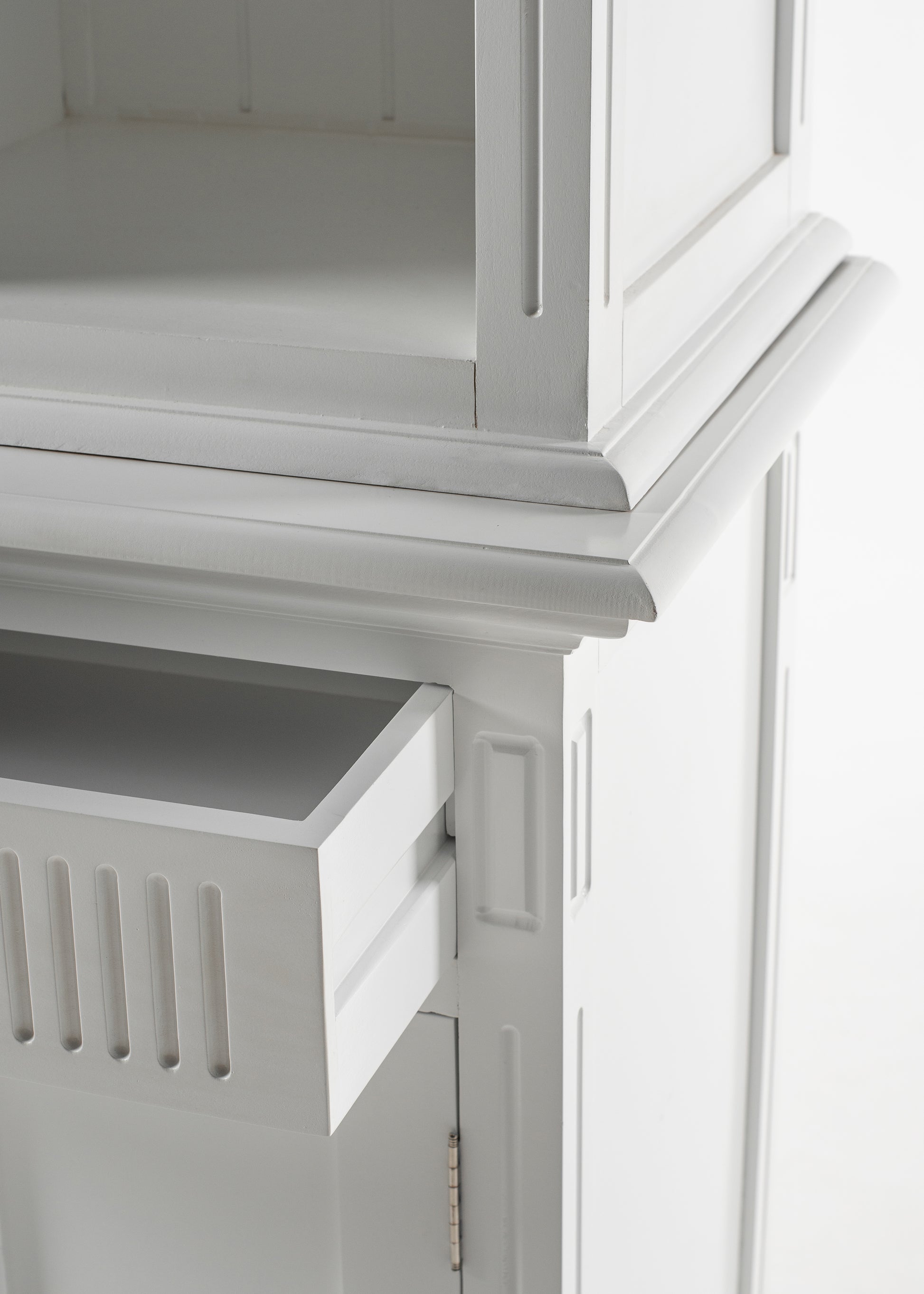 Hutch Cabinet with 5 Doors 3 Drawers