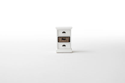 Bedside Storage Unit with Basket