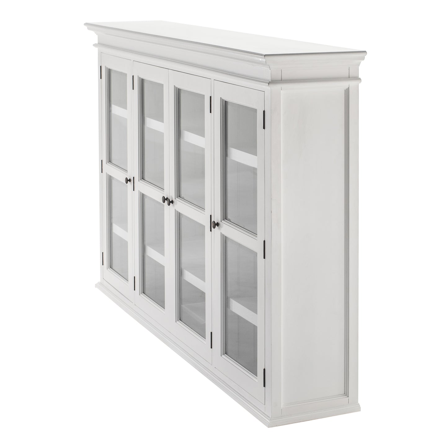 Buffet Hutch Unit with 4 Glass Doors