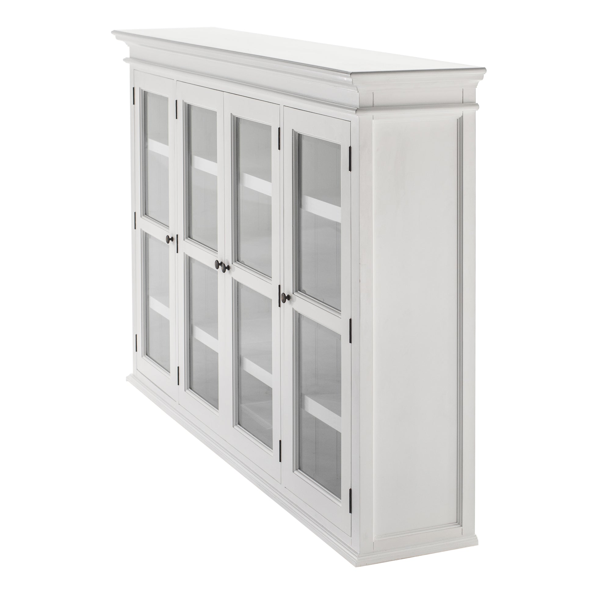 Buffet Hutch Unit with 4 Glass Doors