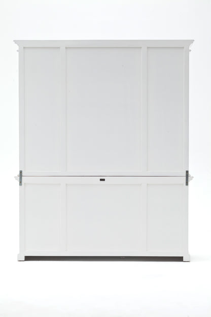 Library Hutch with Basket Set