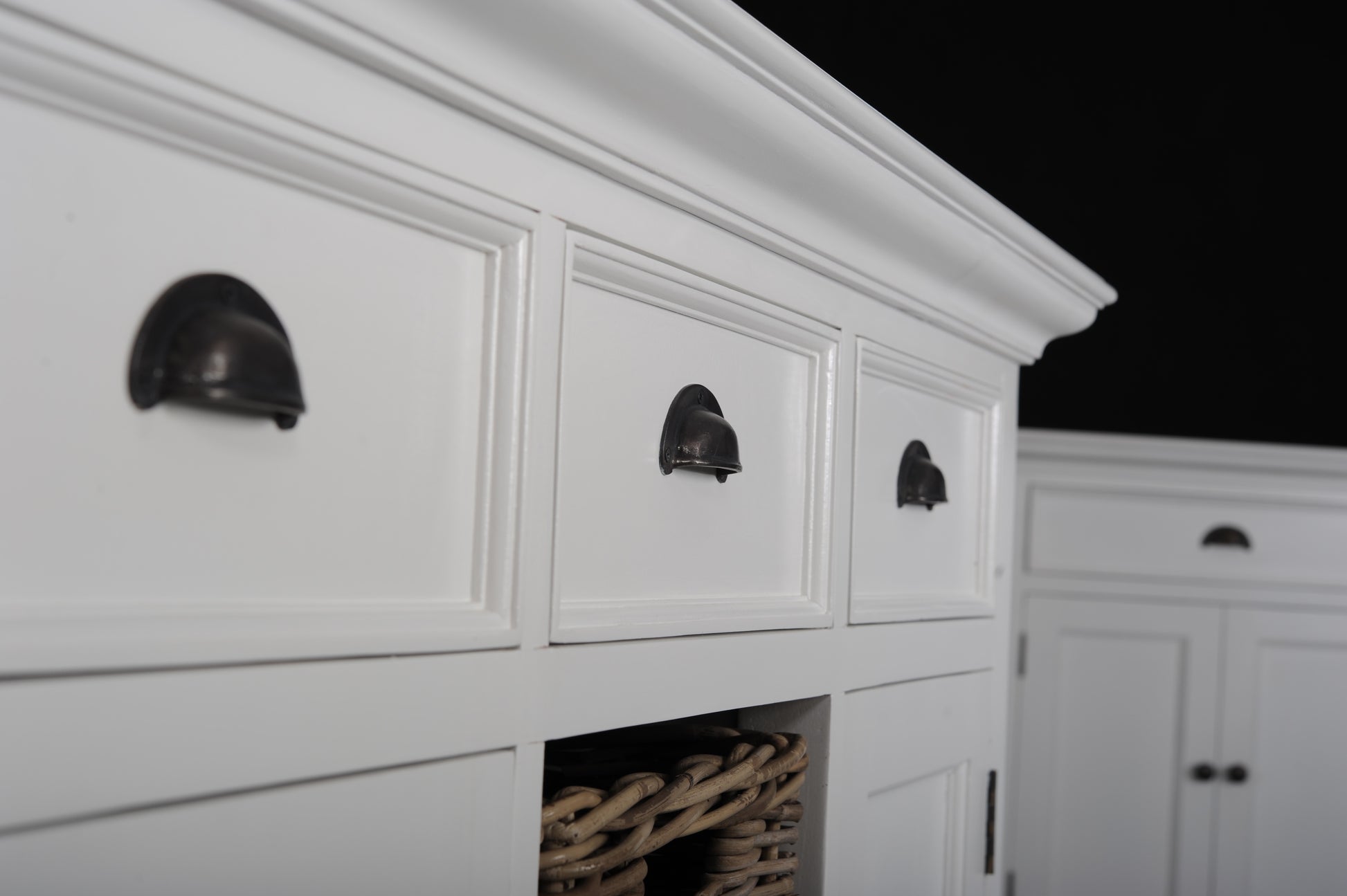 Buffet with 2 Baskets