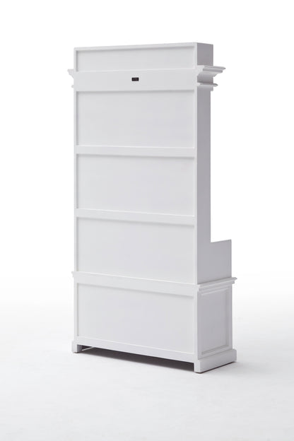 Entryway Coat Rack & Bench Unit