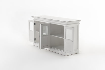 Hutch Unit with 4 Glass Doors