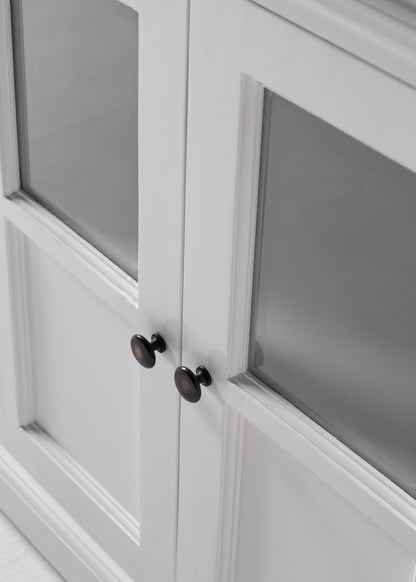 Hutch Unit with 4 Glass Doors