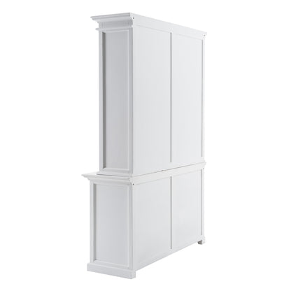 Buffet Hutch Unit with 8 Shelves