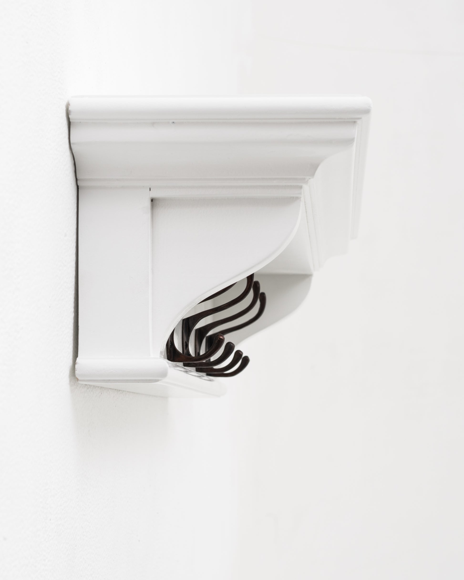 4 Hook Coat Rack 70cm