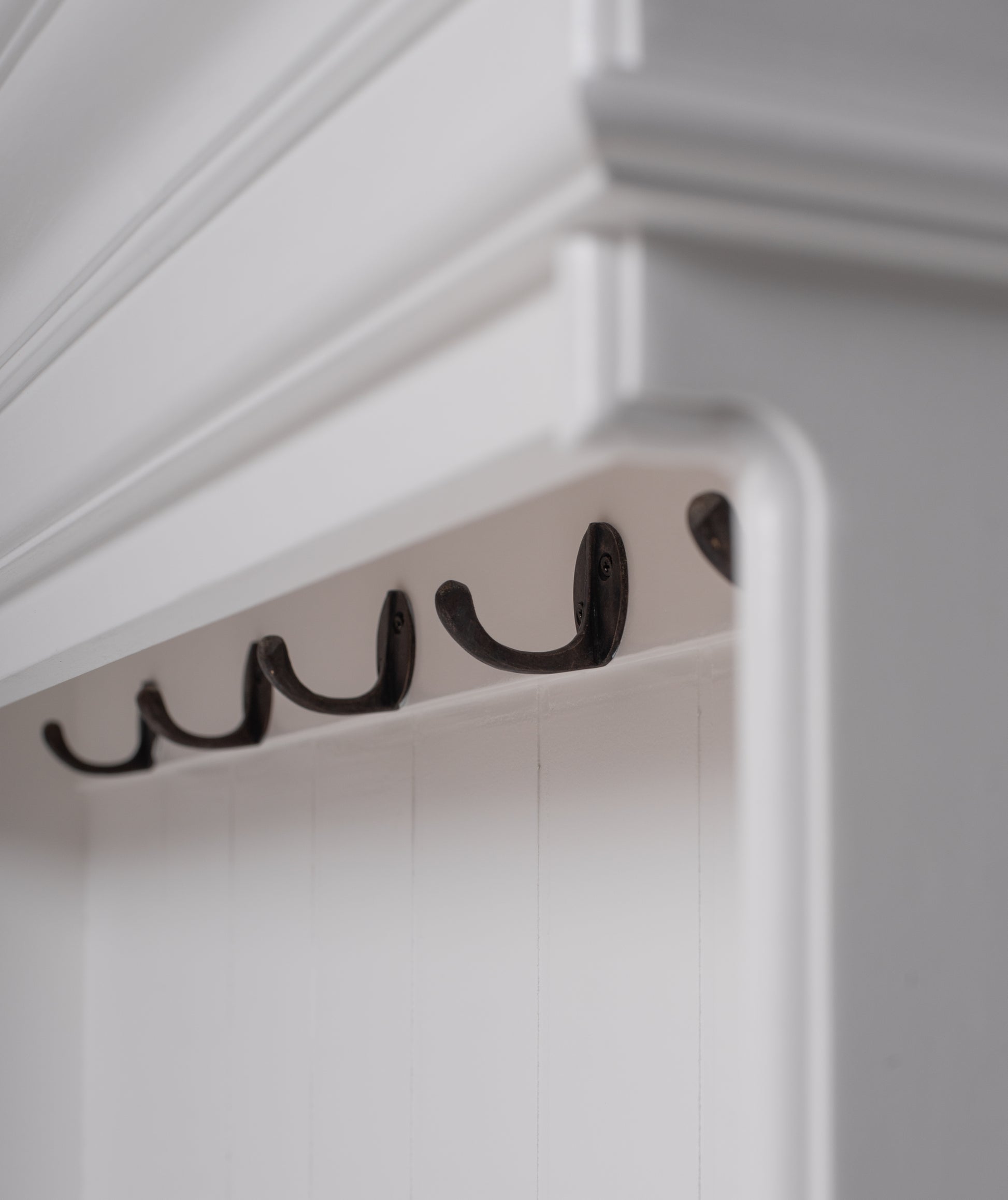 Entryway Coat Rack & Bench Unit
