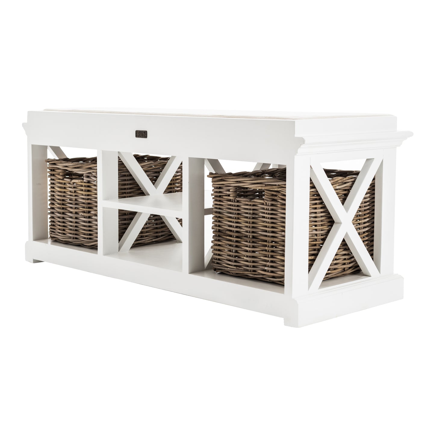 Bench & Basket Set
