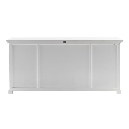 Buffet Hutch Unit with 4 Glass Doors