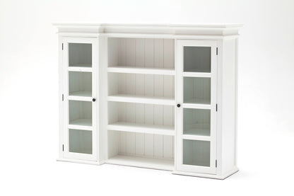 Library Hutch with Basket Set