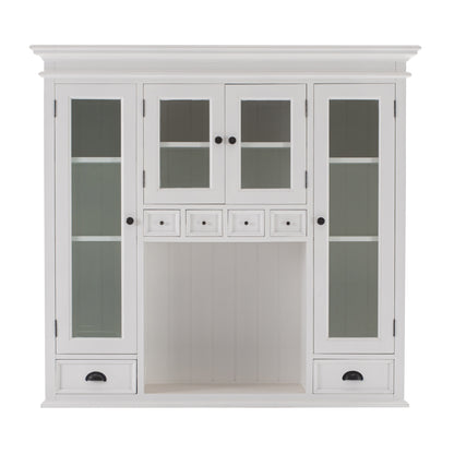 Glass Door Dining Hutch Unit