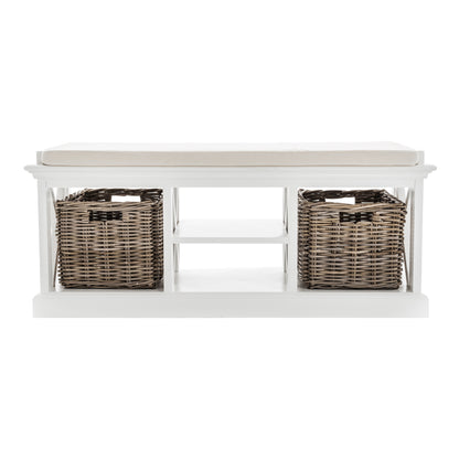 Bench & Basket Set