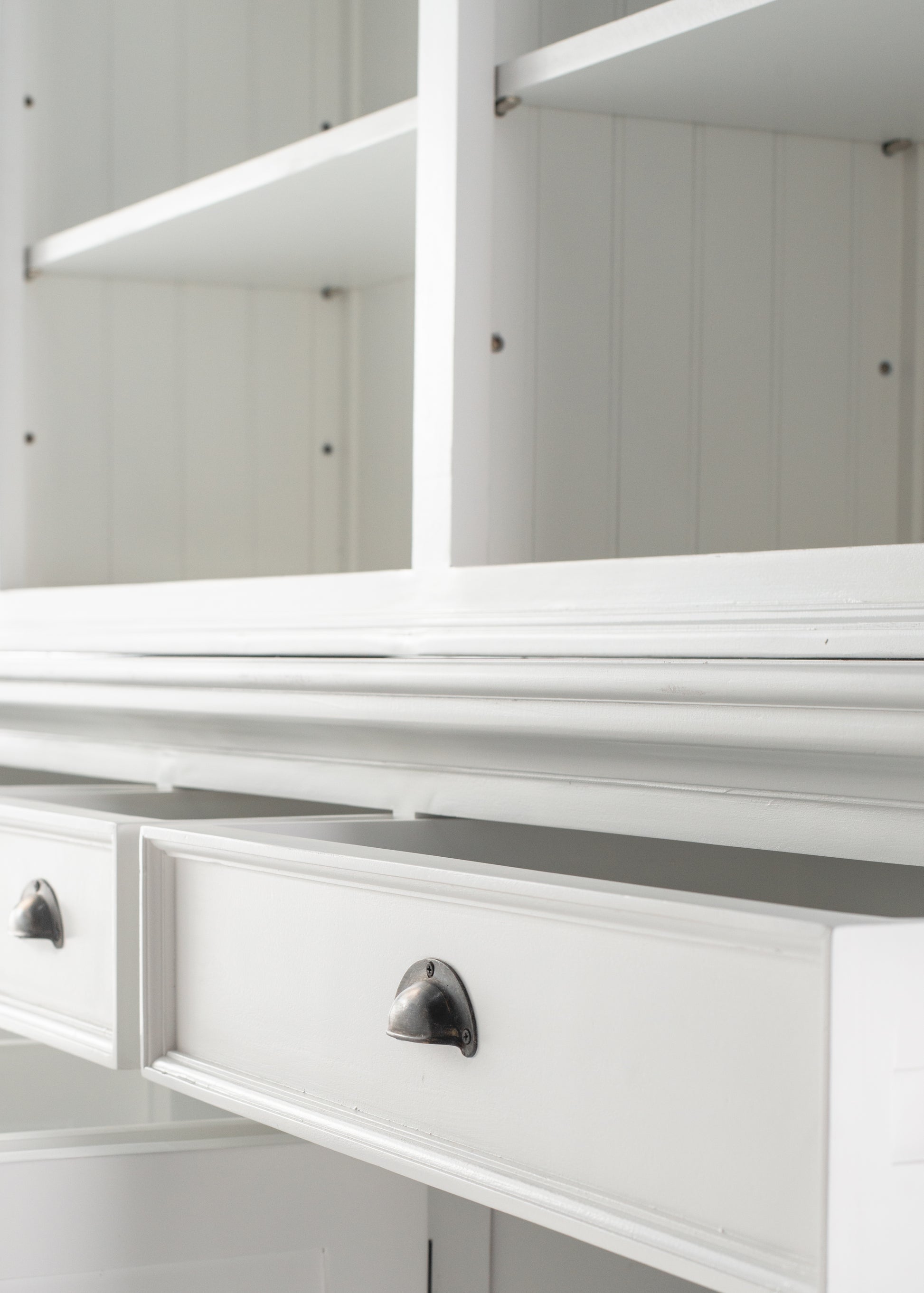 Hutch Bookcase 5 Doors 3 Drawers