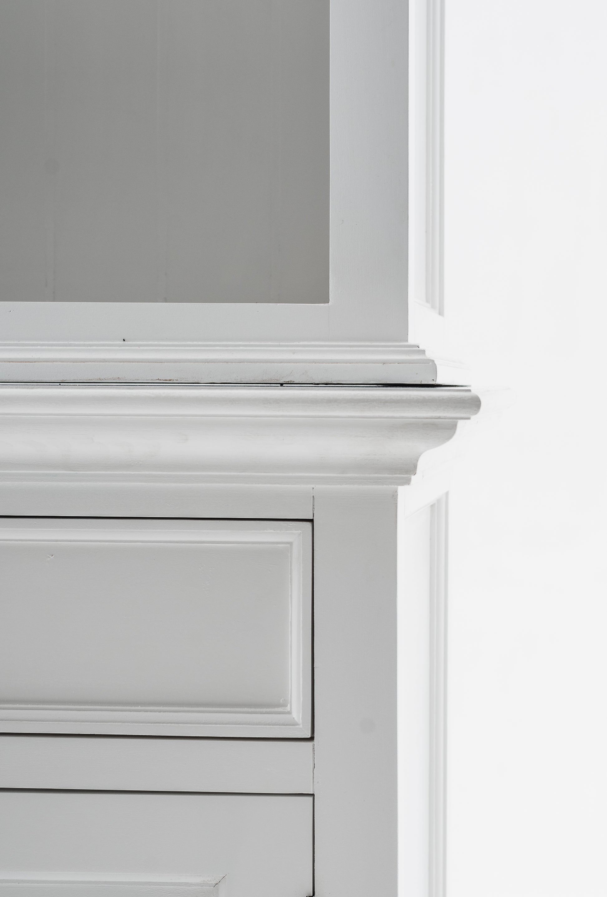 Buffet Hutch Unit with 6 Shelves