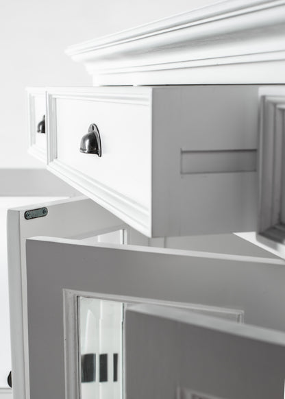 Buffet with 4 Glass Doors 3 Drawers