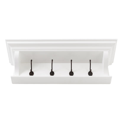 4 Hook Coat Rack 70cm