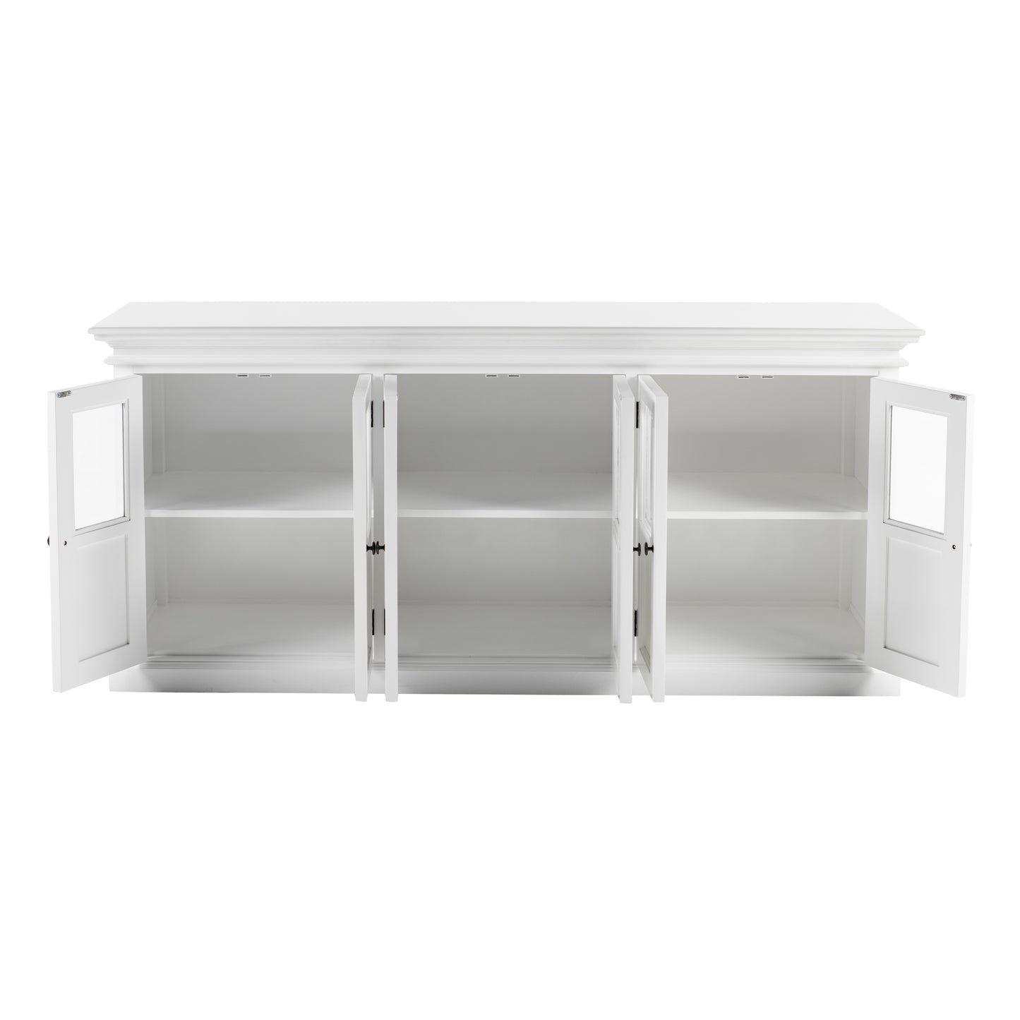 Hutch Unit with 6 Glass Doors