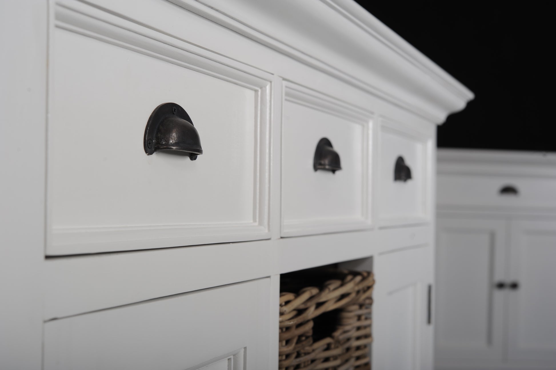 Buffet with 2 Baskets