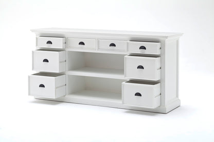 Library Hutch with Basket Set