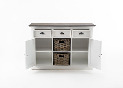 Buffet with 2 Baskets