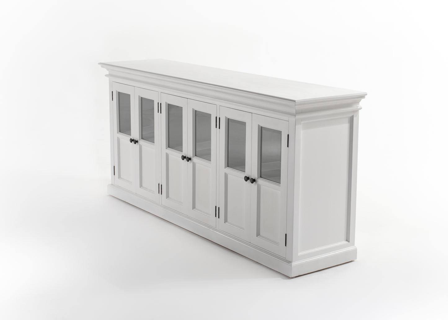 Hutch Unit with 6 Glass Doors