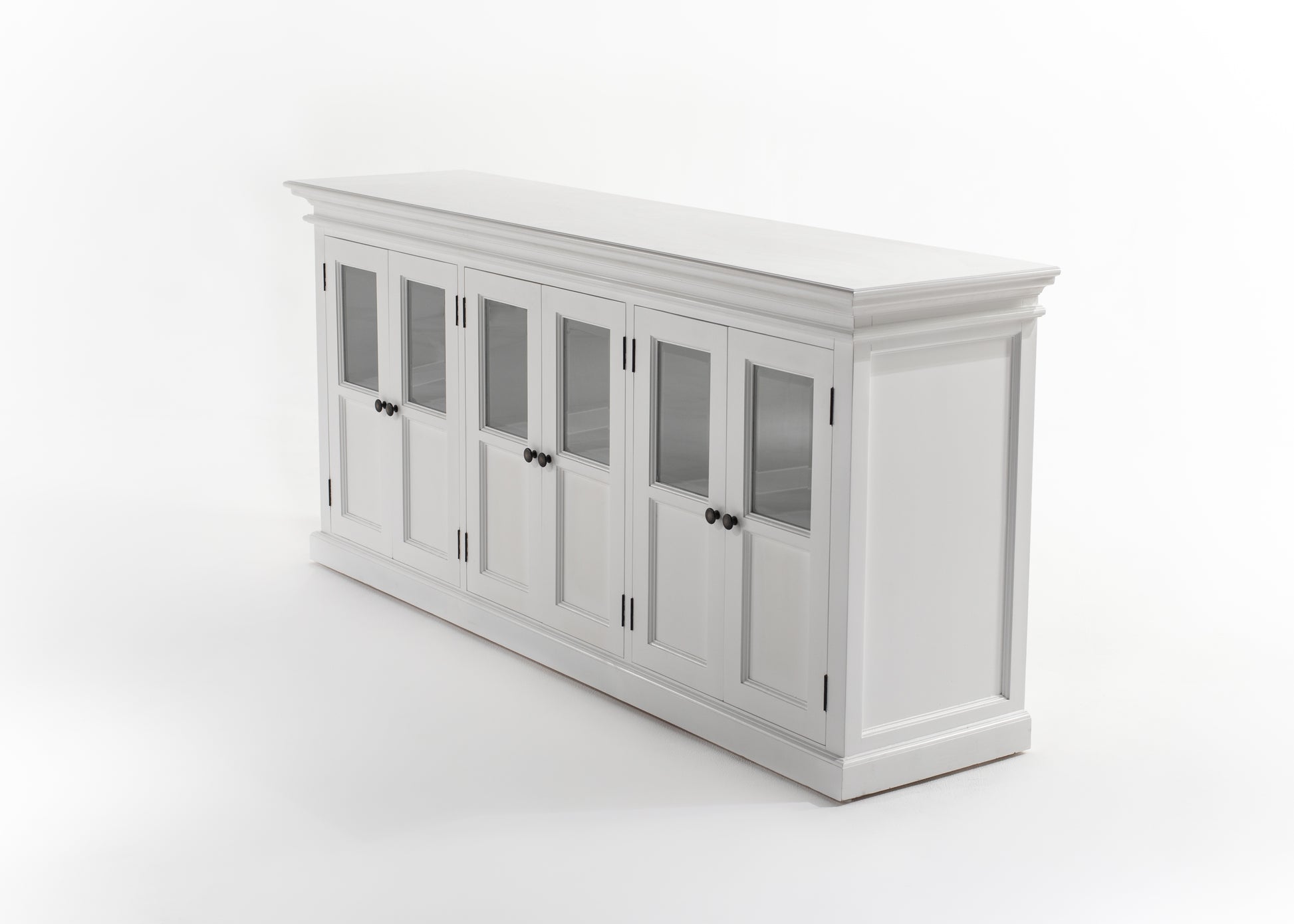 Hutch Unit with 6 Glass Doors