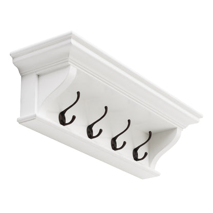 4 Hook Coat Rack 70cm