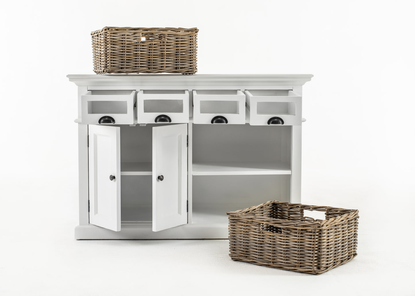 Dining Buffet with Basket Set