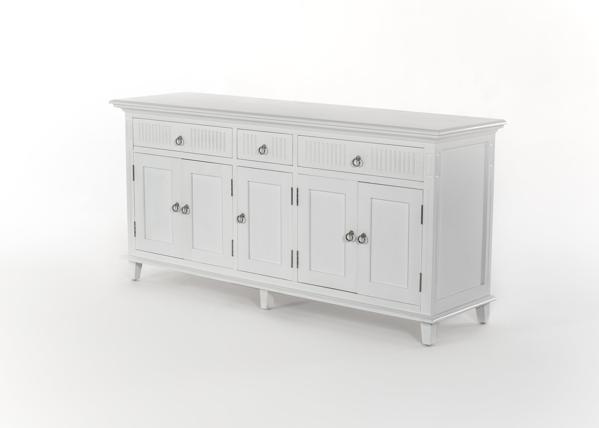 Hutch Cabinet with 5 Doors 3 Drawers