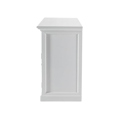 Buffet with 4 Glass Doors 3 Drawers