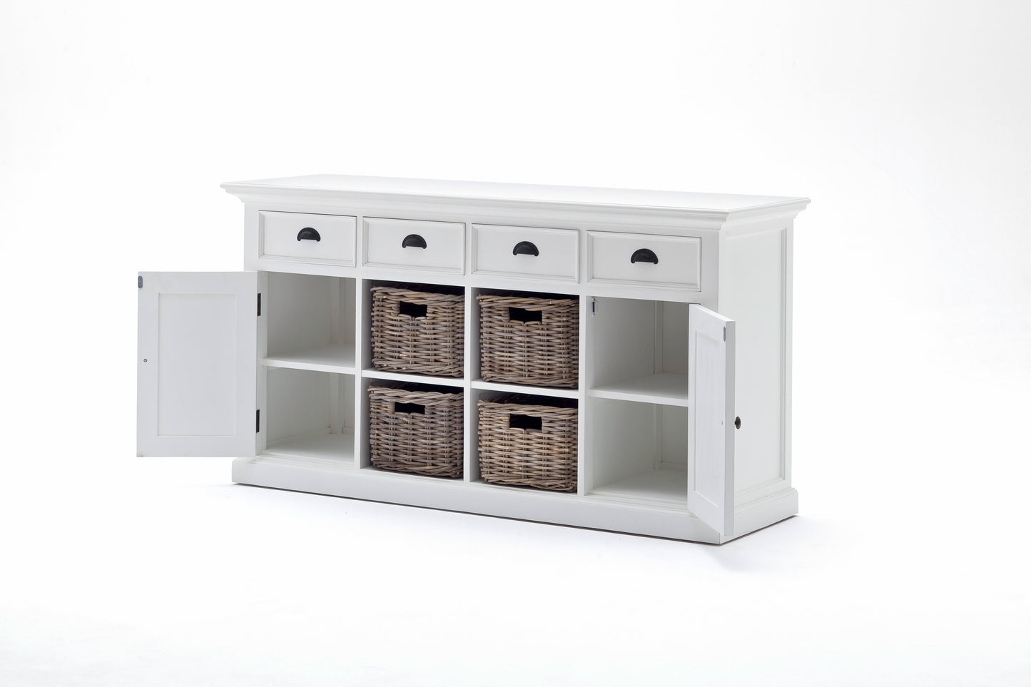 Buffet with 4 Baskets