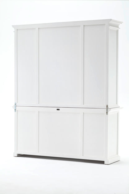 Library Hutch with Basket Set