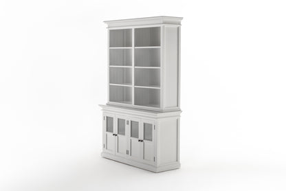 Hutch Unit with 4 Glass Doors