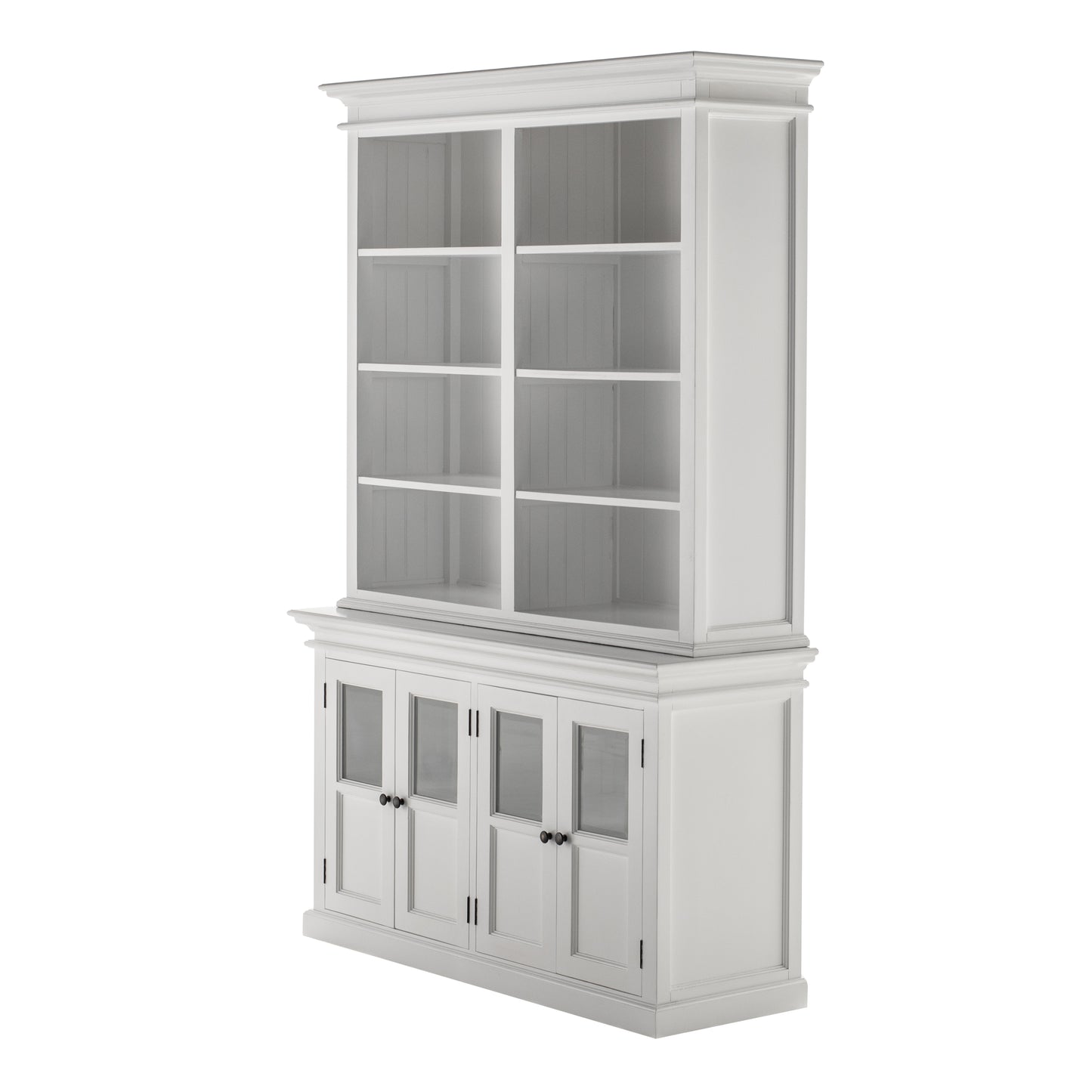 Hutch Unit with 4 Glass Doors
